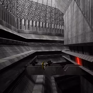 Brutalist architecture wallpaper