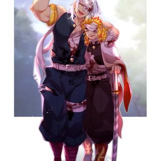 Tengen and Rengoku wallpaper