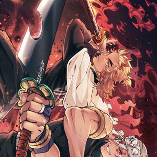 Tengen and Rengoku wallpaper