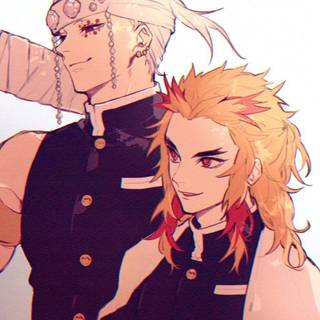 Tengen and Rengoku wallpaper