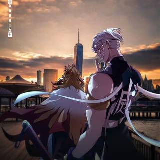 Tengen and Rengoku wallpaper