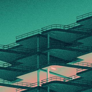 Brutalist architecture wallpaper