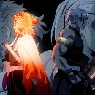 Tengen and Rengoku wallpaper