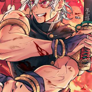 Tengen and Rengoku wallpaper