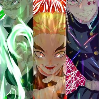 Tengen and Rengoku wallpaper