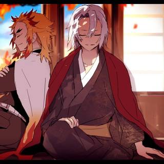 Tengen and Rengoku wallpaper