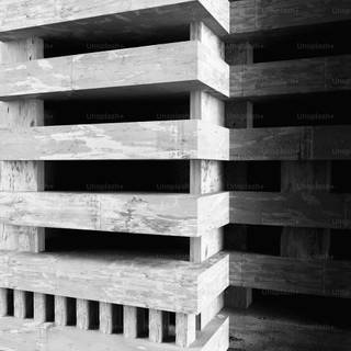 Brutalist architecture wallpaper