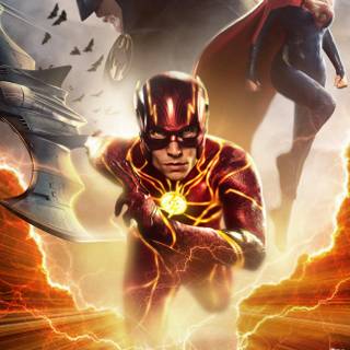 Justice League cartoon 4k iPhone wallpaper