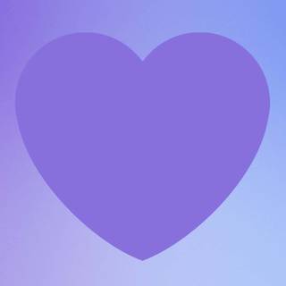 Purple heart aesthetic desktop wallpaper