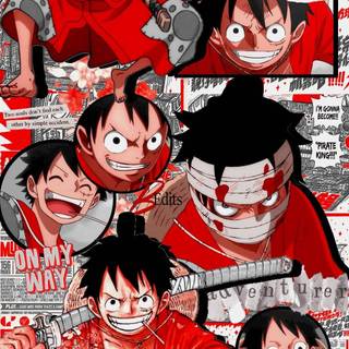 Aesthetic Luffy PFP wallpaper