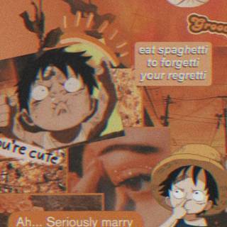 Aesthetic Luffy PFP wallpaper