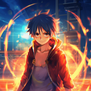 Aesthetic Luffy PFP wallpaper