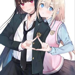 Lesbian girls HD wallpaper