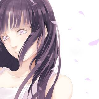 Sad Hinata wallpaper