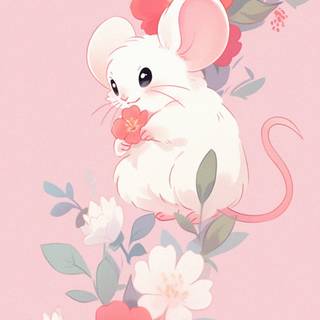 Pink cute Kawaii wallpaper