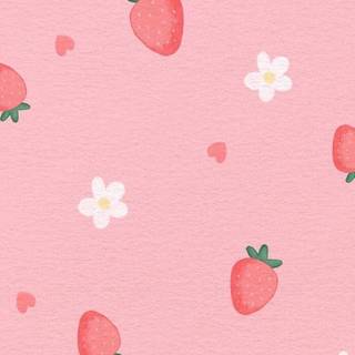 Pink cute Kawaii wallpaper