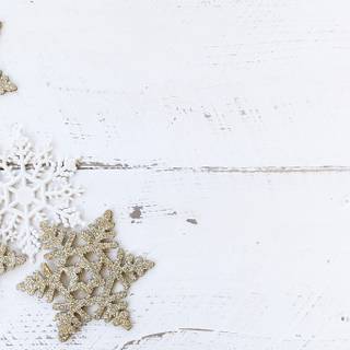 Rustic wood winter wallpaper