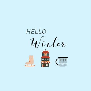 Aesthetic winter cute wallpaper