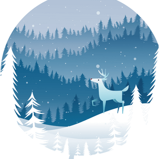 Aesthetic winter cute wallpaper