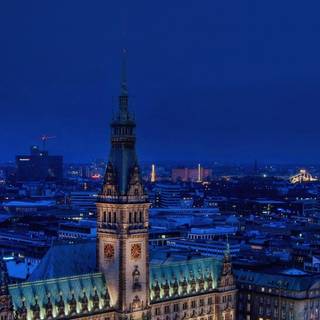 Winter Christmas MacBook Air wallpaper