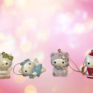 Sanrio Christmas winter wallpaper