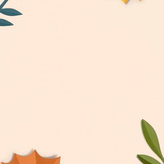 Minimalist autumn iPhone wallpaper