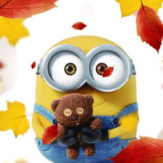 Minions autumn wallpaper