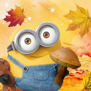 Minions autumn wallpaper