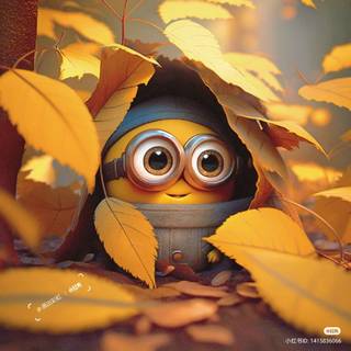 Minions autumn wallpaper