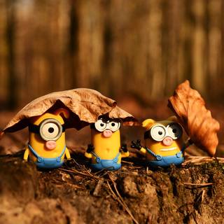Minions autumn wallpaper