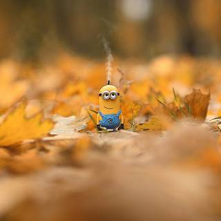 Minions autumn wallpaper