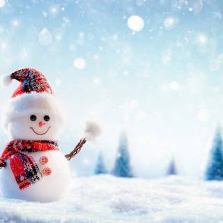 Christmas and snow wallpaper
