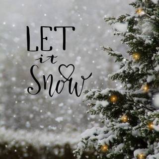 Christmas and snow wallpaper