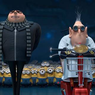 Minions Gru scary wallpaper