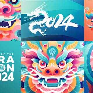 2024 Chinese New Year wallpaper