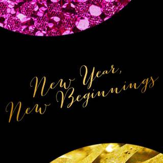 New Year 2024 preppy wallpaper