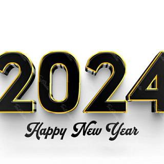 Happy New Year 2024 HD wallpaper