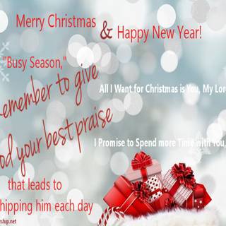 Merry Xmas and Happy New Year wallpaper