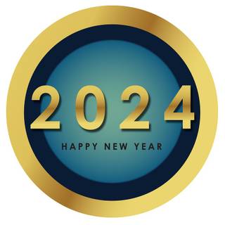 Happy New Year 2024 HD wallpaper
