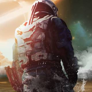 Interstellar mobile wallpaper