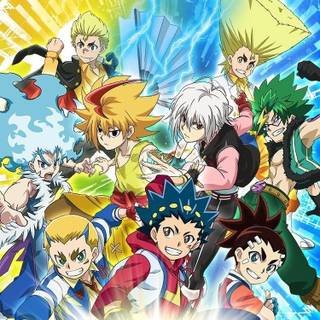 Beyblade logo wallpaper