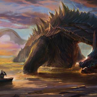 Ocean monsters wallpaper