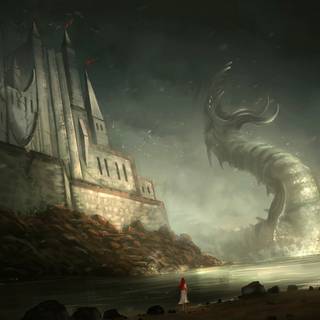 Ocean monsters wallpaper