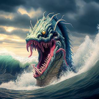 Ocean monsters wallpaper