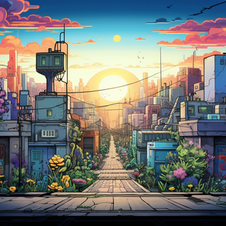 Graffiti anime wallpaper