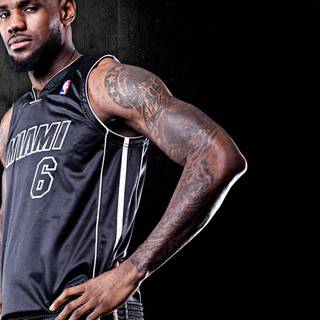 Lebron Miami desktop wallpaper