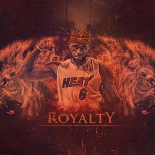 Lebron Miami desktop wallpaper