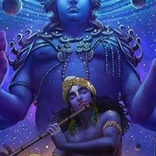 Lord Vishnu iPhone wallpaper