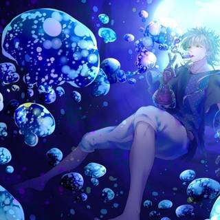 Underwater anime wallpaper