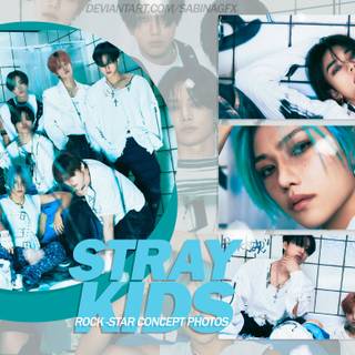 Stray Kids Rock Star wallpaper